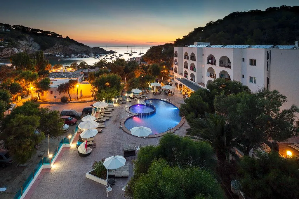 General view, Puerto Cala Vadella, Ibiza