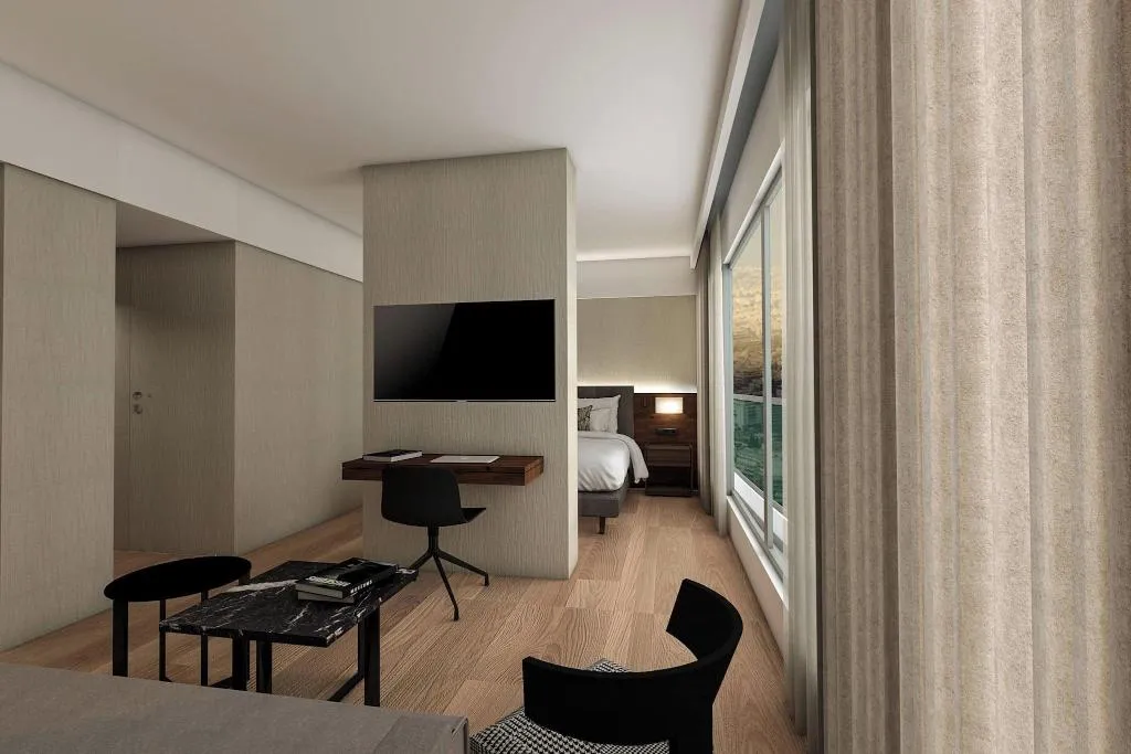JUNIOR SUITE CITY VIEW KING BED Room, Athens Marriott Hotel, Athens