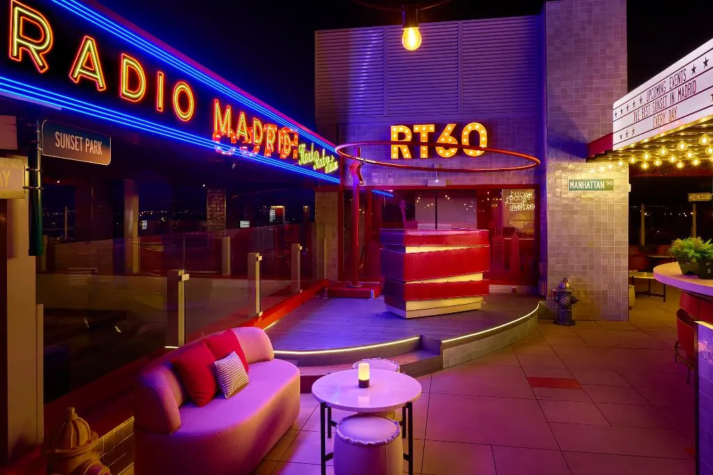 Terrace, Hard Rock Hotel Madrid, Madrid