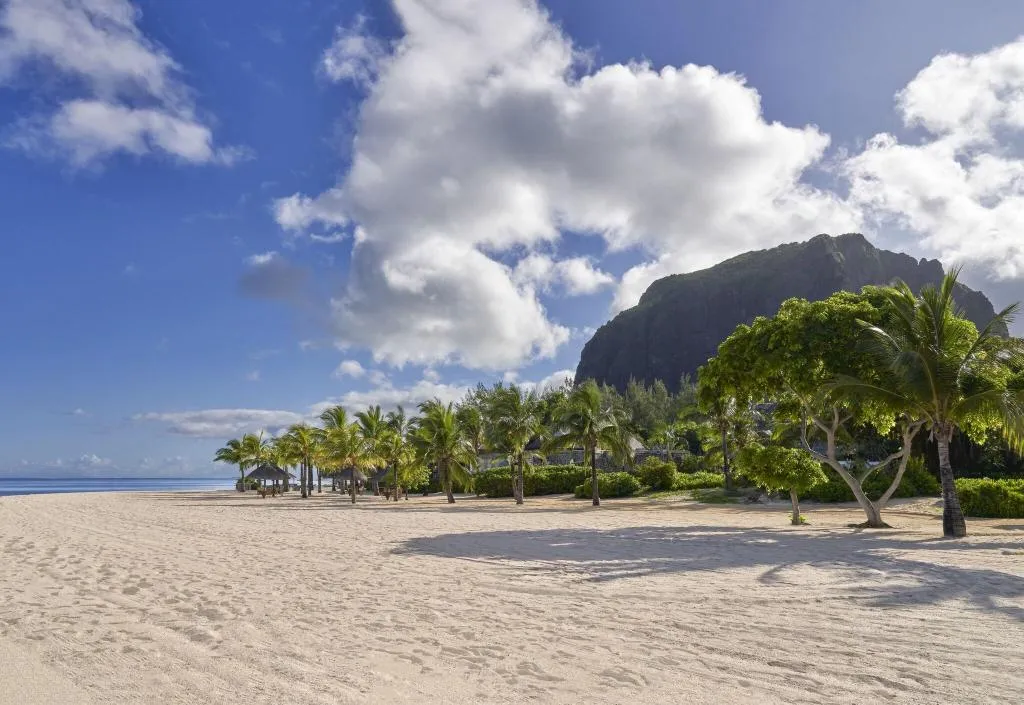 Beach, St Regis Le Morne Resort (ex. JW Marriott Resort), Mauritius
