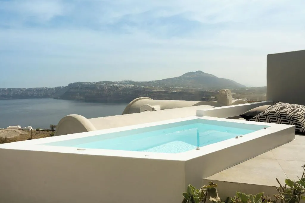 Terrace, Black Diamond Suites - Adults Only, Santorini