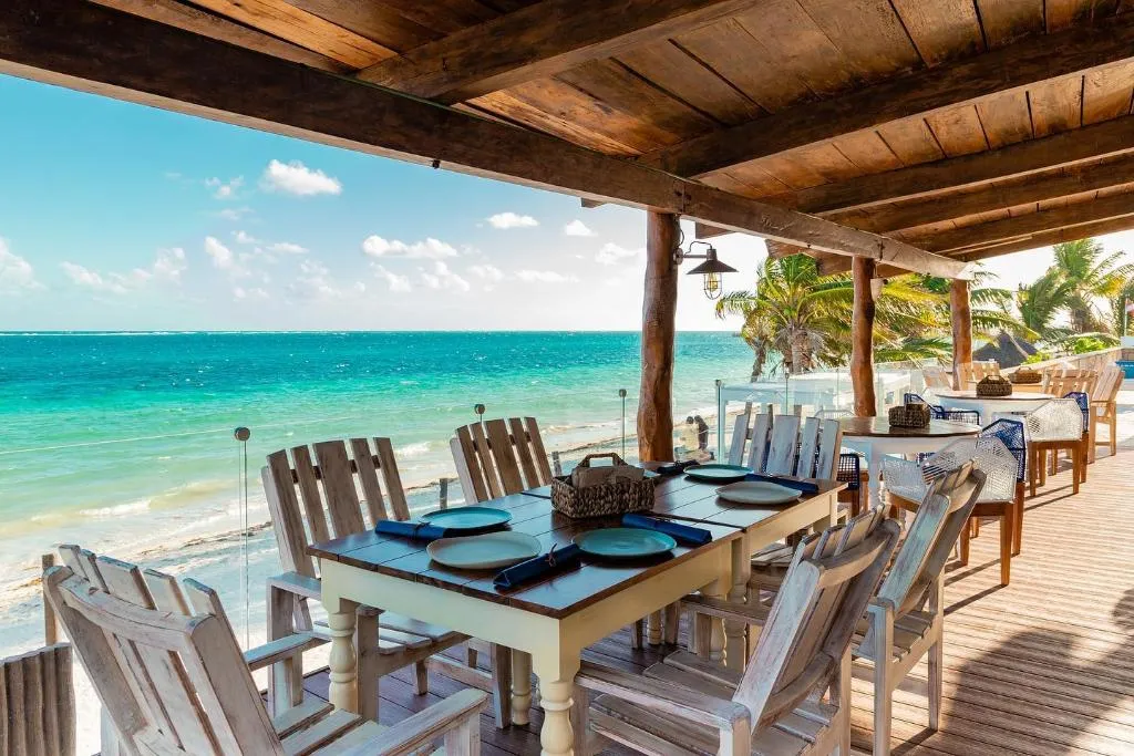 Restaurant, Hacienda Morelos Beach Front Hotel, Cancun Area