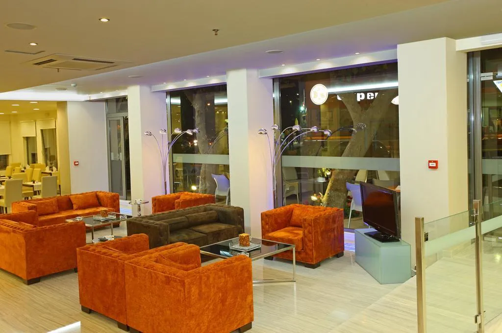Lobby, Olympic Palladium by GHH, Crete