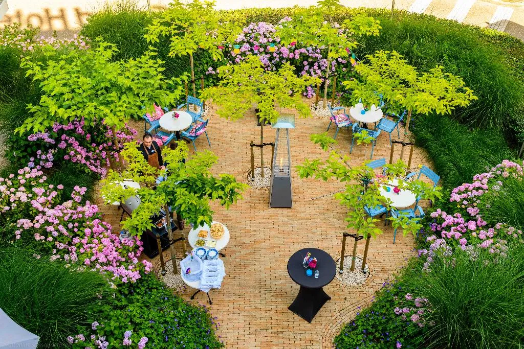 Terrace, Grand Hotel Amstelveen, Amsterdam