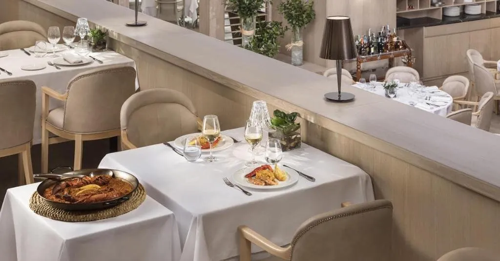Restaurant, Melia Castilla, Madrid