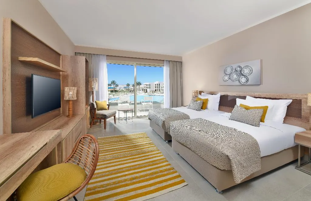 DOUBLE QUEEN SIZE BED Room, Steigenberger Resort Ras Soma, Red Sea Riviera