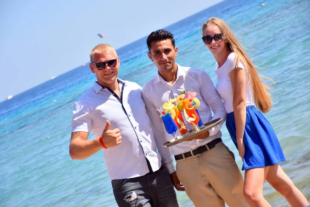 Beach, Gafy Resort Aqua Park, Red Sea Riviera