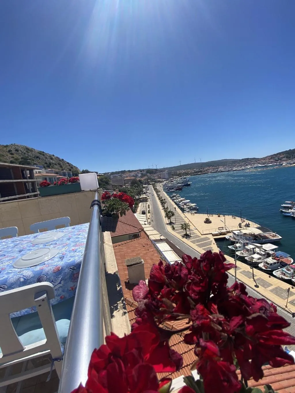Terrace, Larimar Boutique Hotel, Izmir