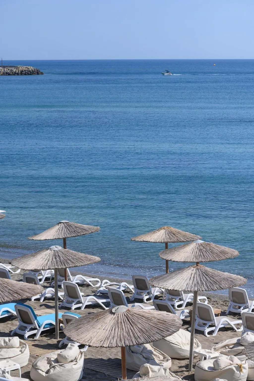 Beach, Azure Mare Hotel, Crete