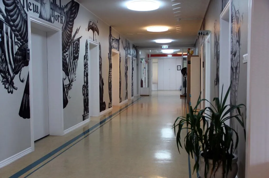 Lobby, Hostel B47, Reykjavik