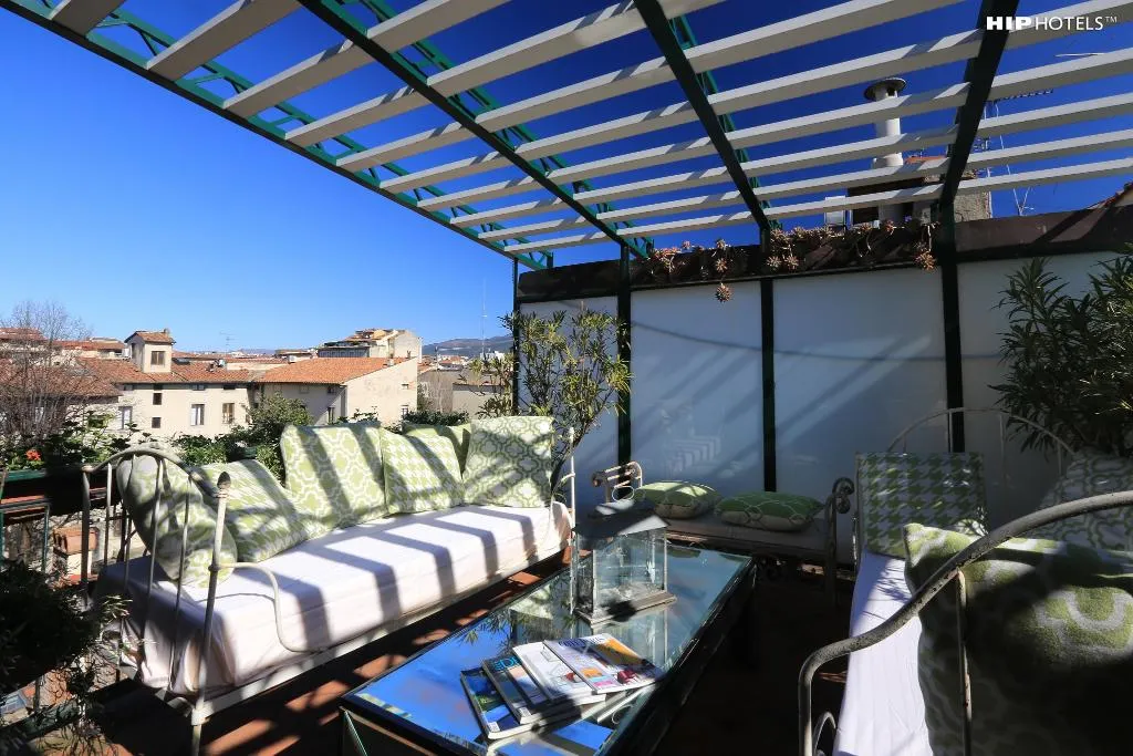 Terrace, Cellai Boutique Hotel, Florence