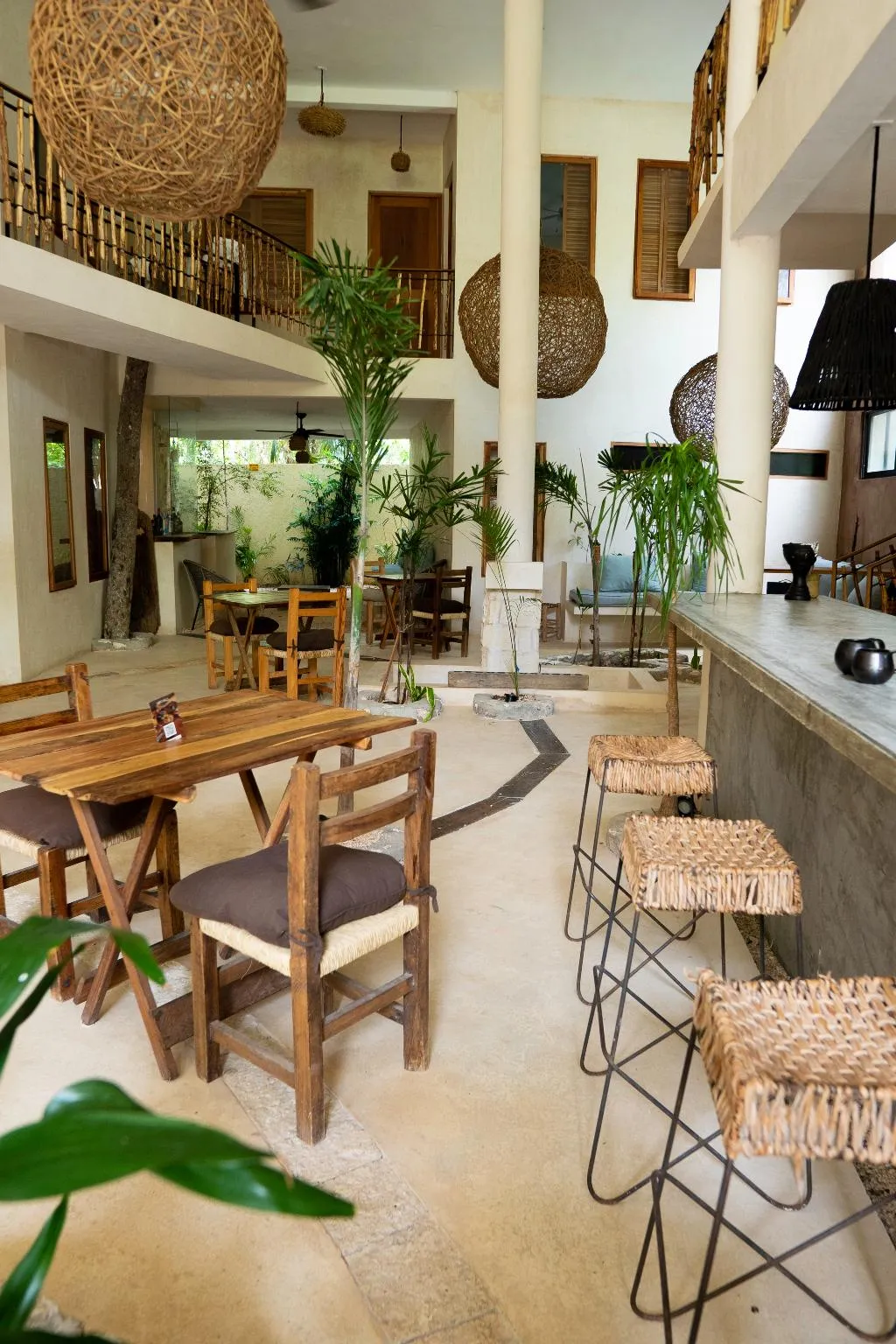 Restaurant, Hotel Koos Tulum, Cancun Area