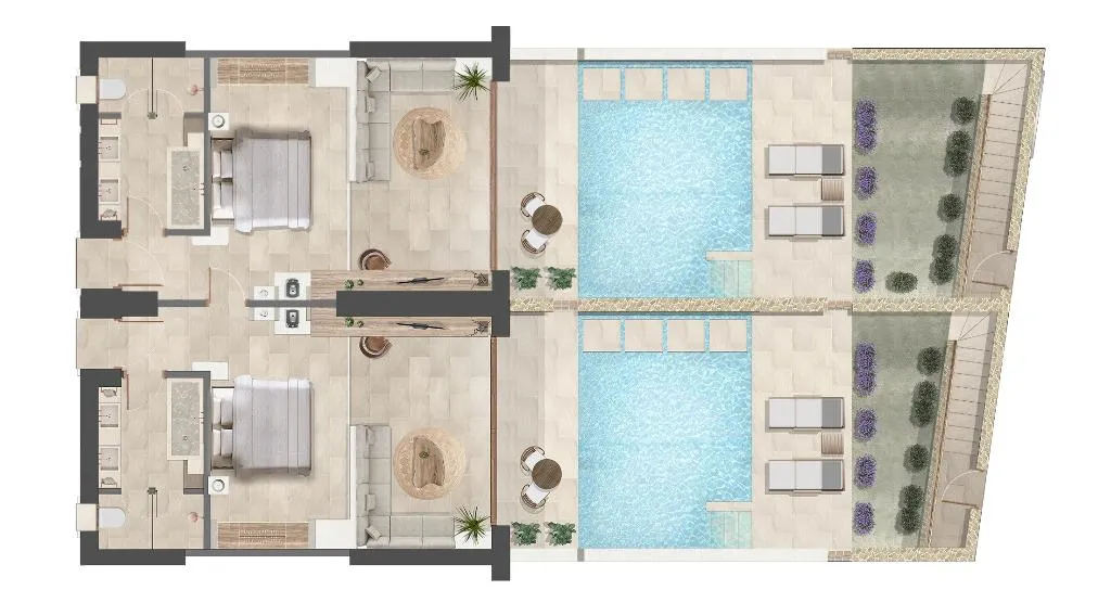 SUITE WITH PRIVATE POOL Room, Lesante Cape, Zante