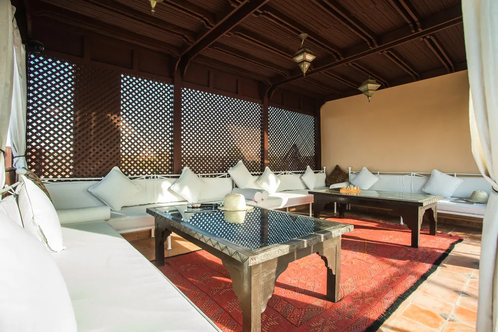 Terrace, Riad Nasreen, Marrakech