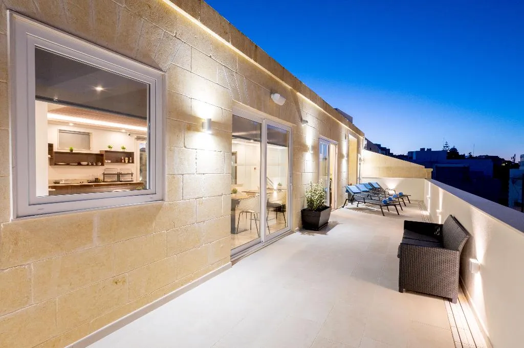 Terrace, C4 Retreats Gozo, Gozo