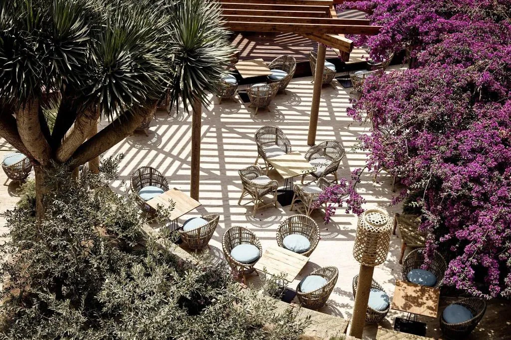 Terrace, Hotel Sentido Porto Soller, Majorca