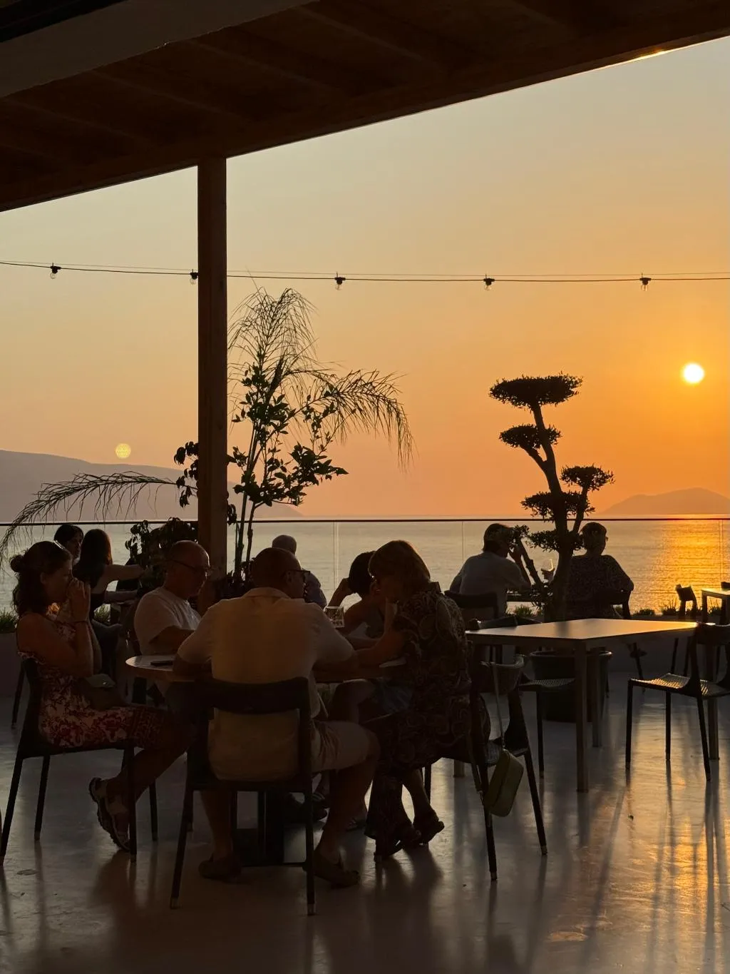Terrace, Valza Boutique Hotel, Kavaje