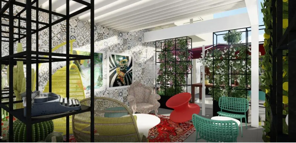 Terrace, Adesso Hotel, Rome