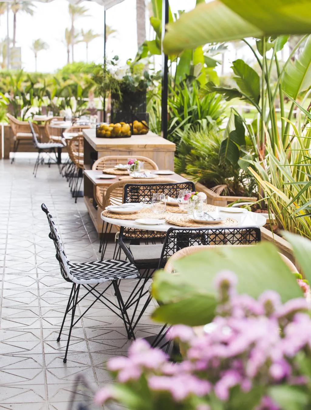 Terrace, Almirante Hotel, Costa Blanca