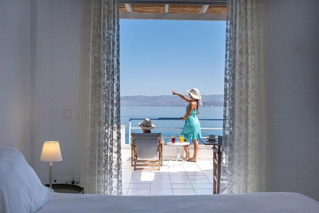 STUDIO SEA VIEW Room, Meli Apartments & Villas, Kalamata