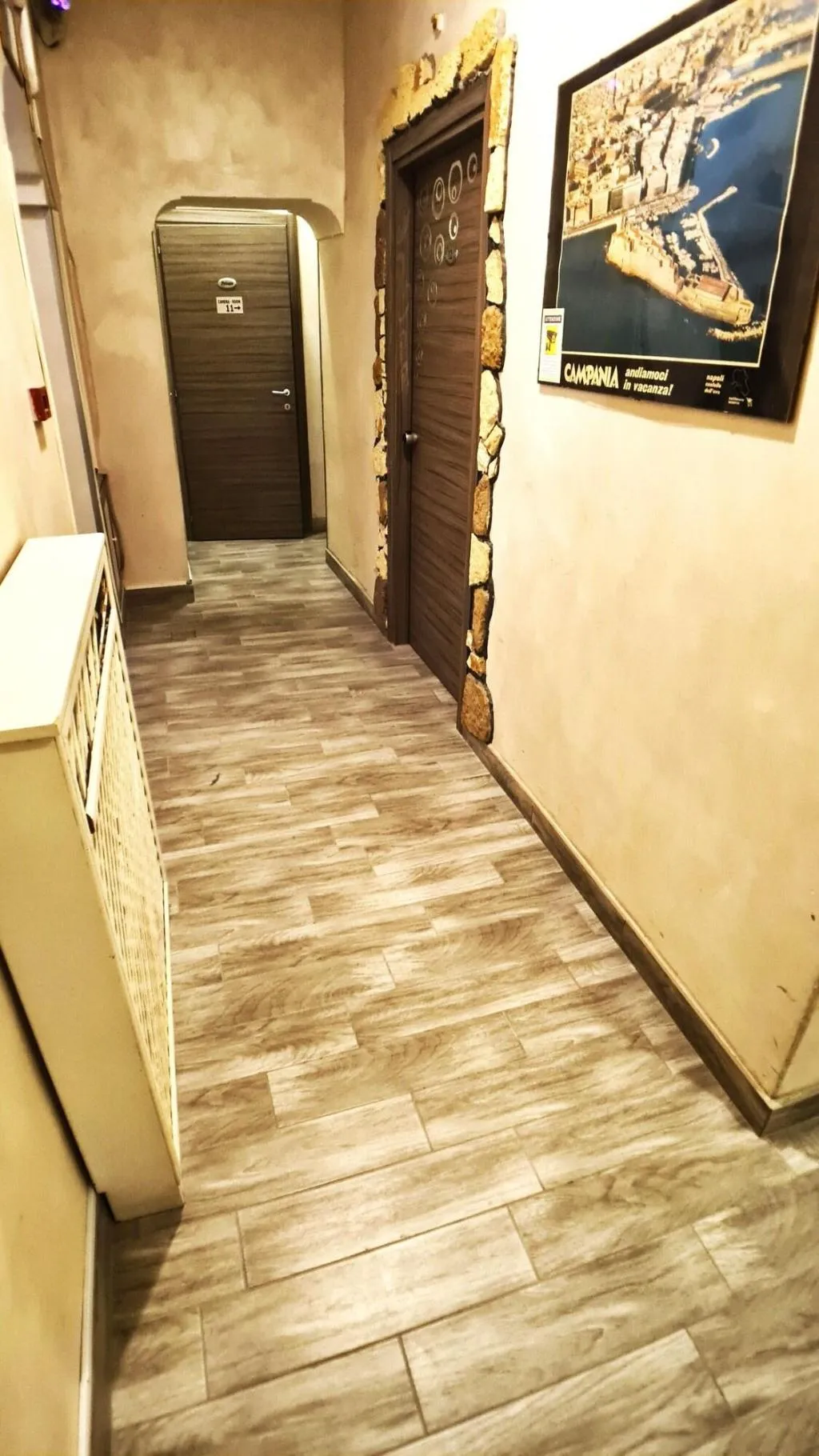 Lobby, Hotel Ginevra, Naples