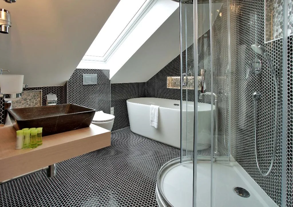 DOUBLE QUEEN SIZE BED Room, Absolutum Wellness Hotel Prague, Prague