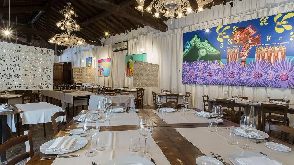 Restaurant, Foro Appio Mansio Hotel, Rome