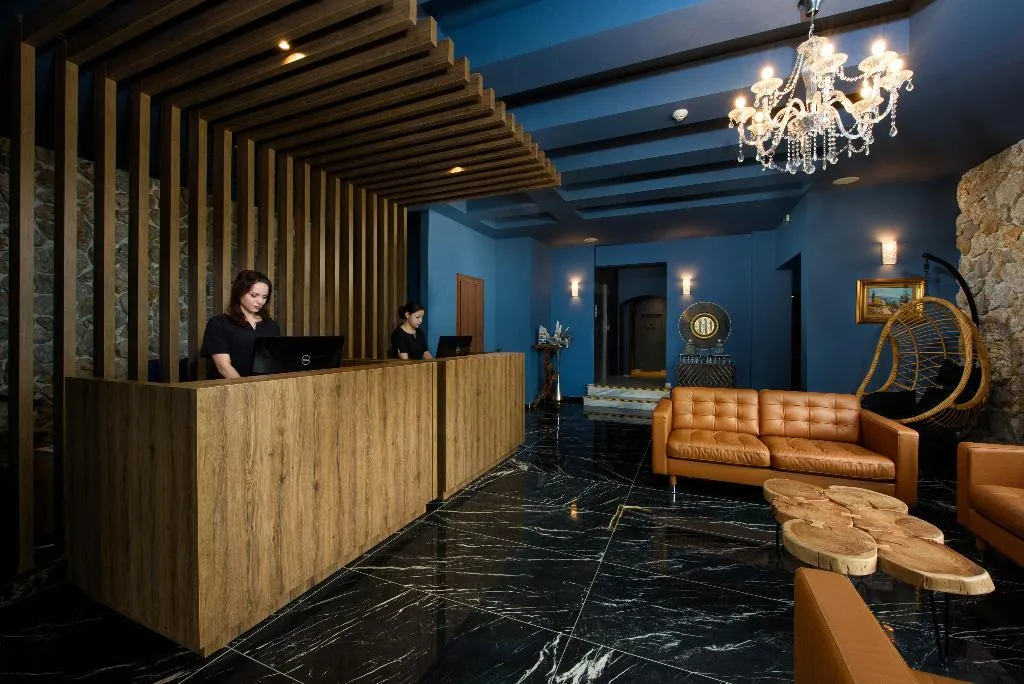 Lobby, The Royal Grand Hotel, Corfu