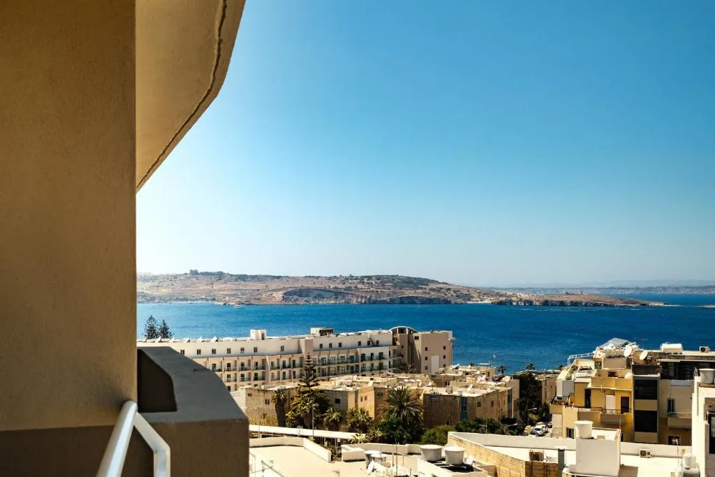 Double or Twin SUPERIOR SEA VIEW Room, Mayflower Hotel, Malta