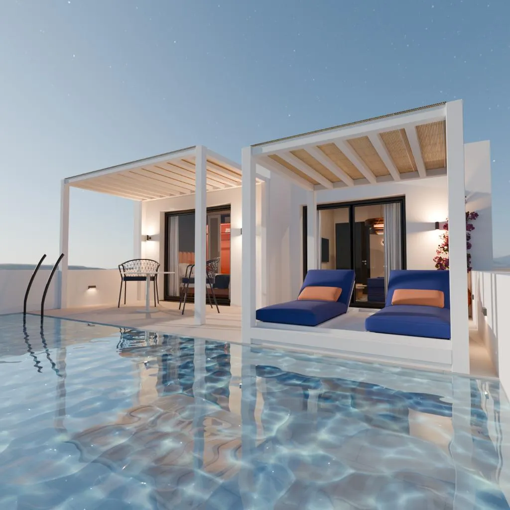 SUITE SEA VIEW Room, Cresanto Luxury Suites Santorini, Santorini