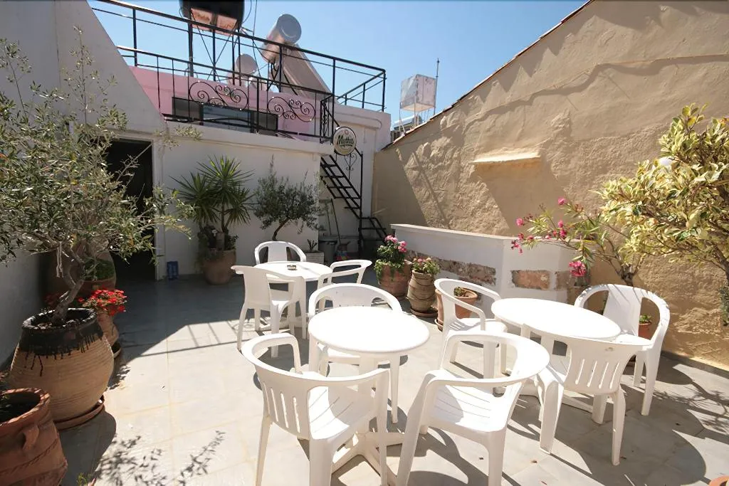 Terrace, Chania Rooms, Crete