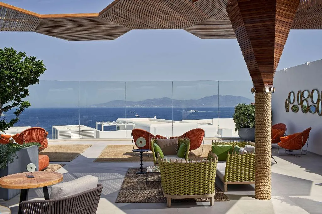 Bar, Myconian Naia - Preferred Hotels & Resorts, Mykonos