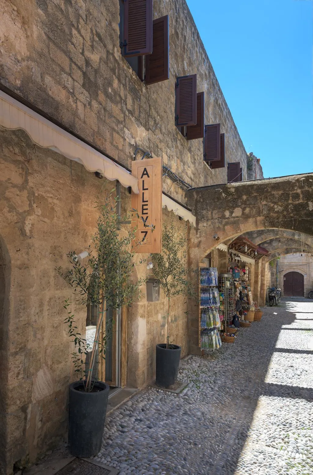 General view, Alley7, Rhodes