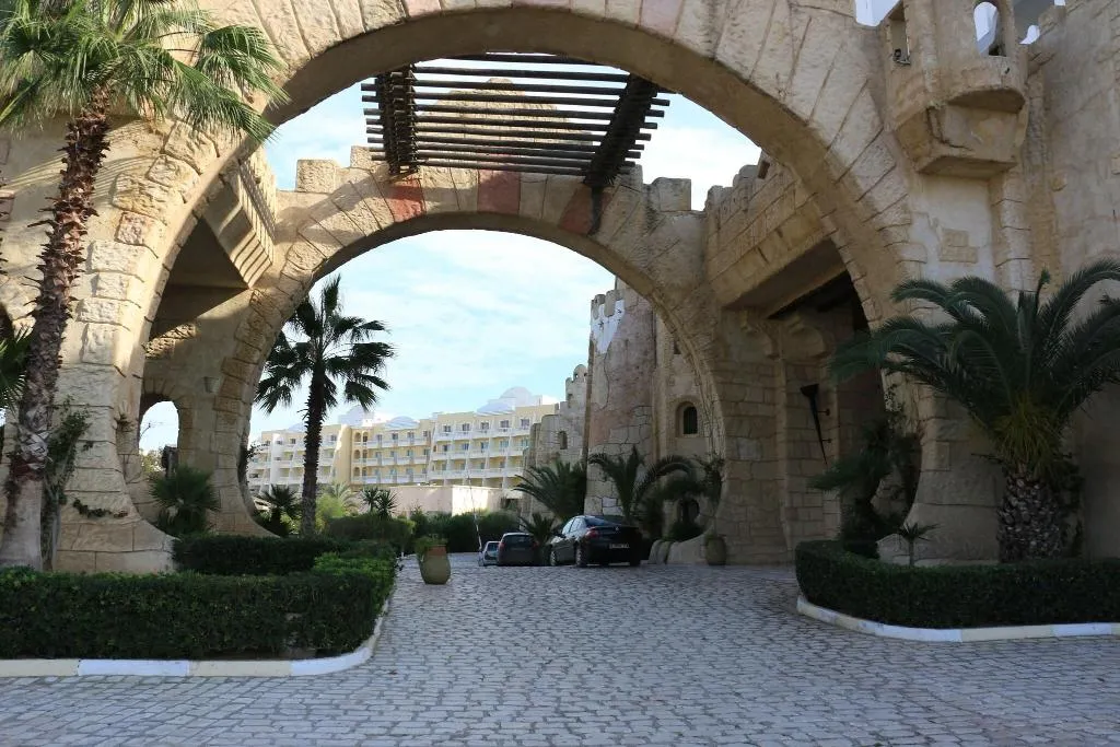 Terrace, Lella Baya Thalasso, Tunisia