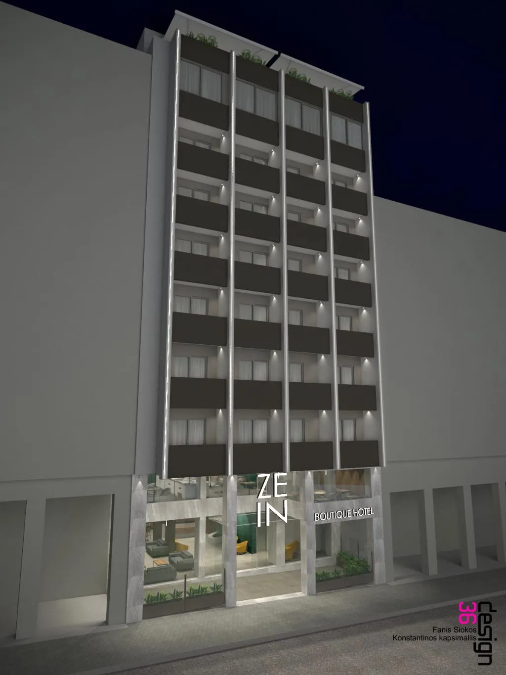General view, Zein Boutique Athens Hotel, Athens