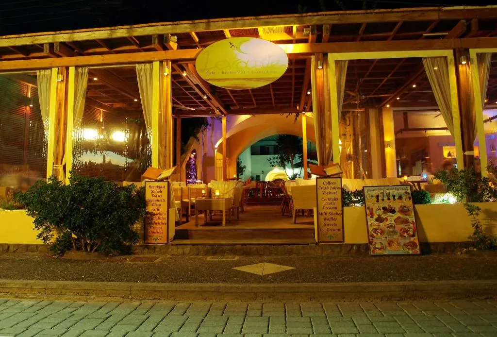 Restaurant, Levante Beach, Santorini