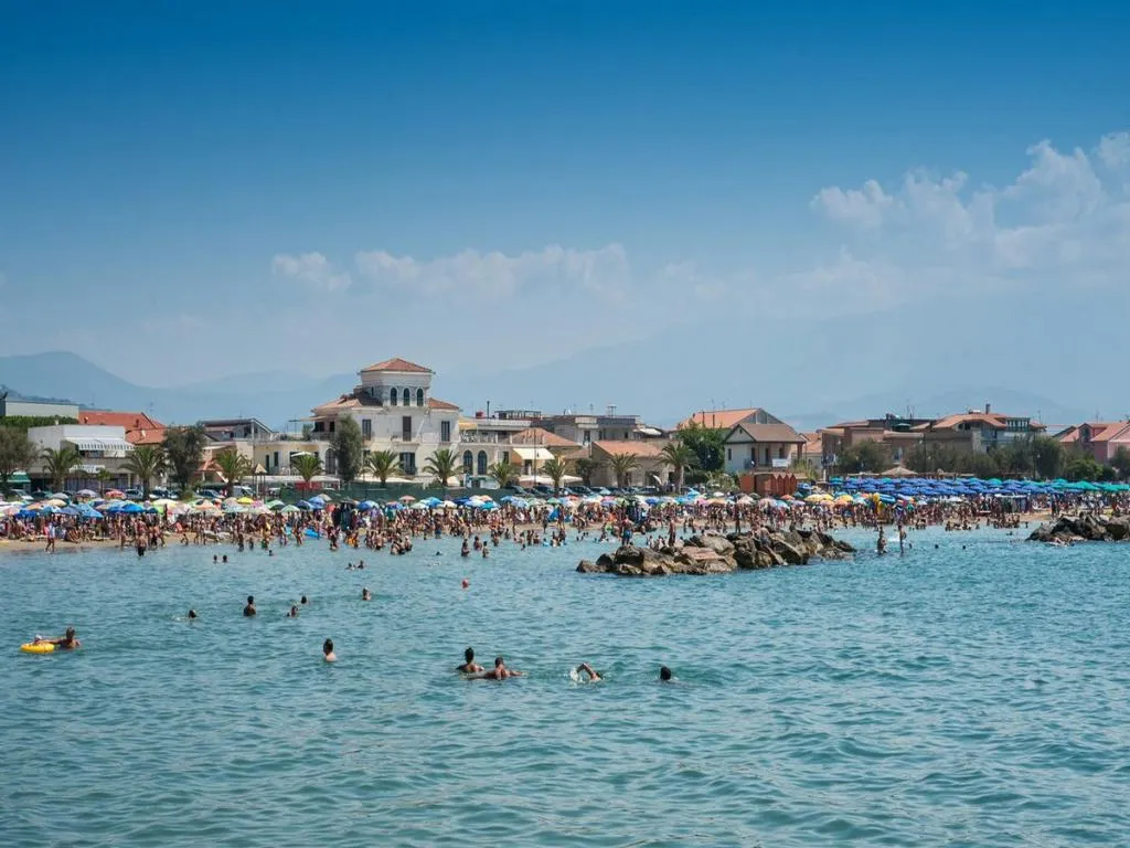 Beach, Hotel Stella Maris, Naples