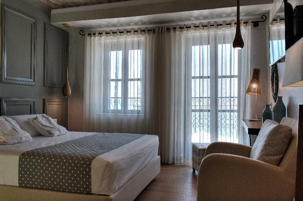 DOUBLE DELUXE SEA VIEW Room, Elia Zampeliou Boutique Hotel, Crete