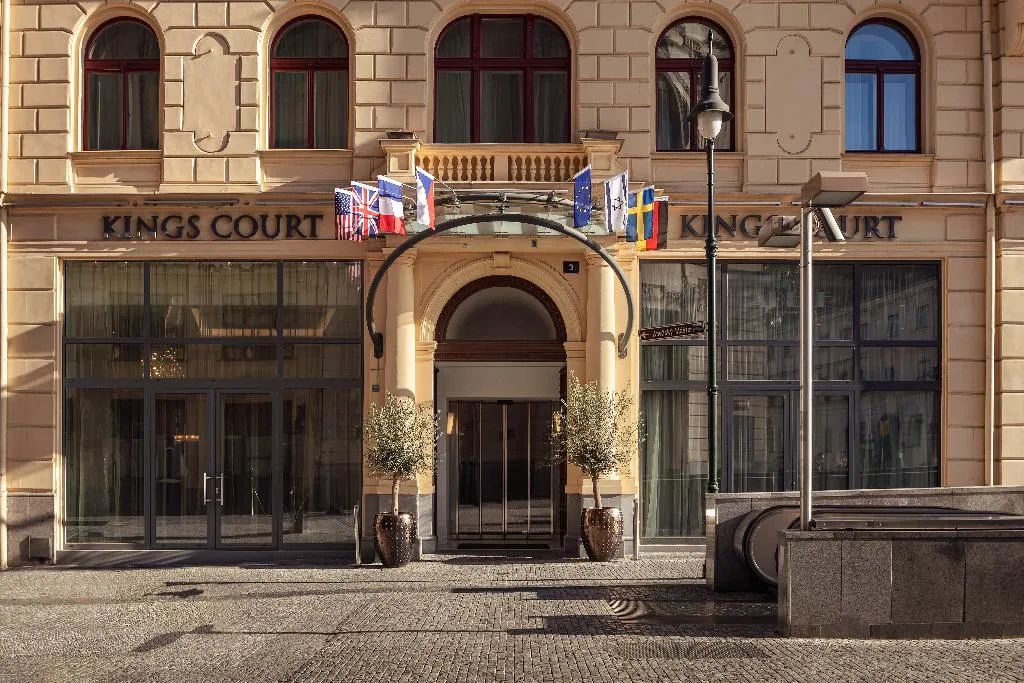 General view, Kings Court, Prague