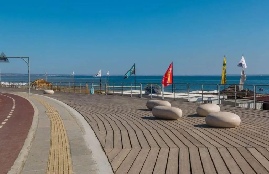 Beach, La Veranda De Larnaca Hotel, Cyprus