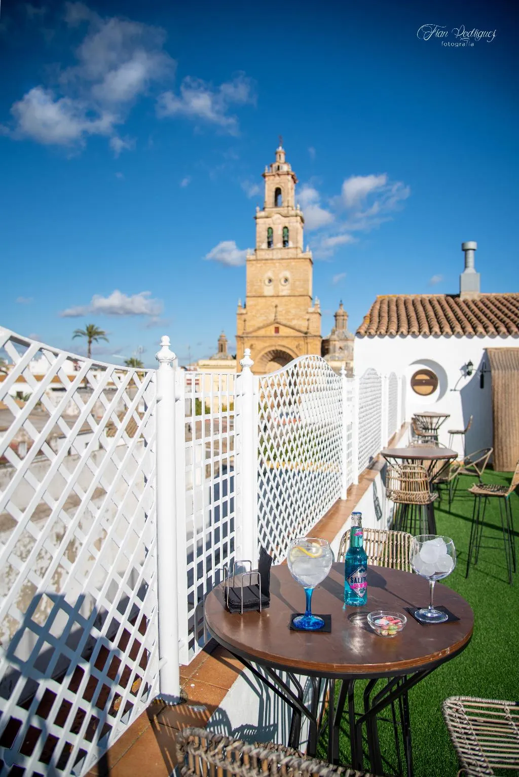 Terrace, Palacio San Fernando, Andalucia