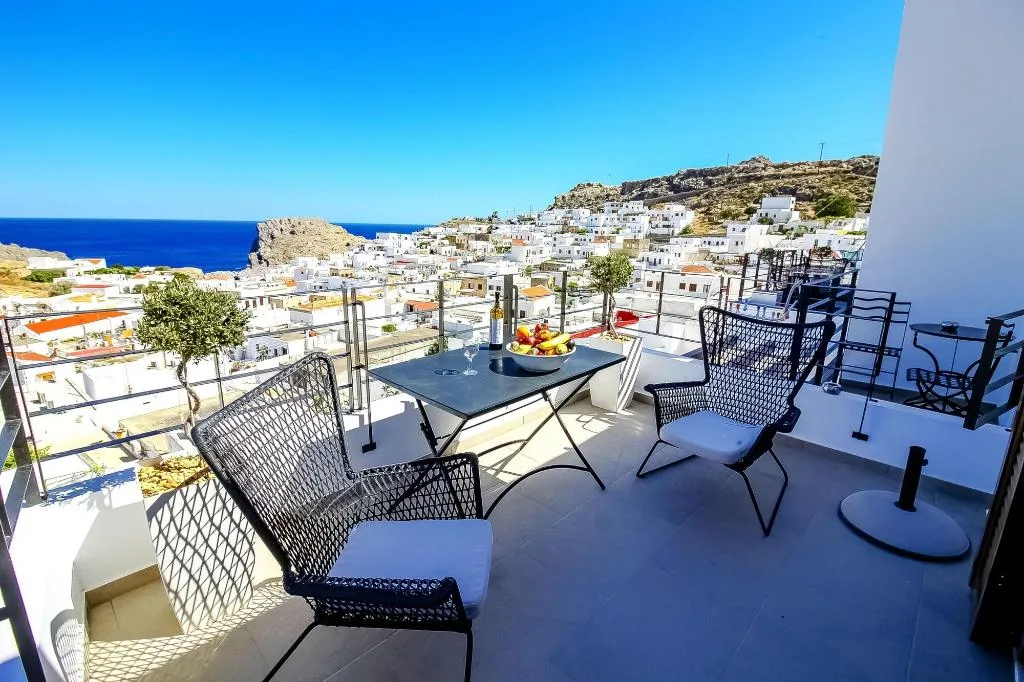 General view, Lindos Beauty, Rhodes