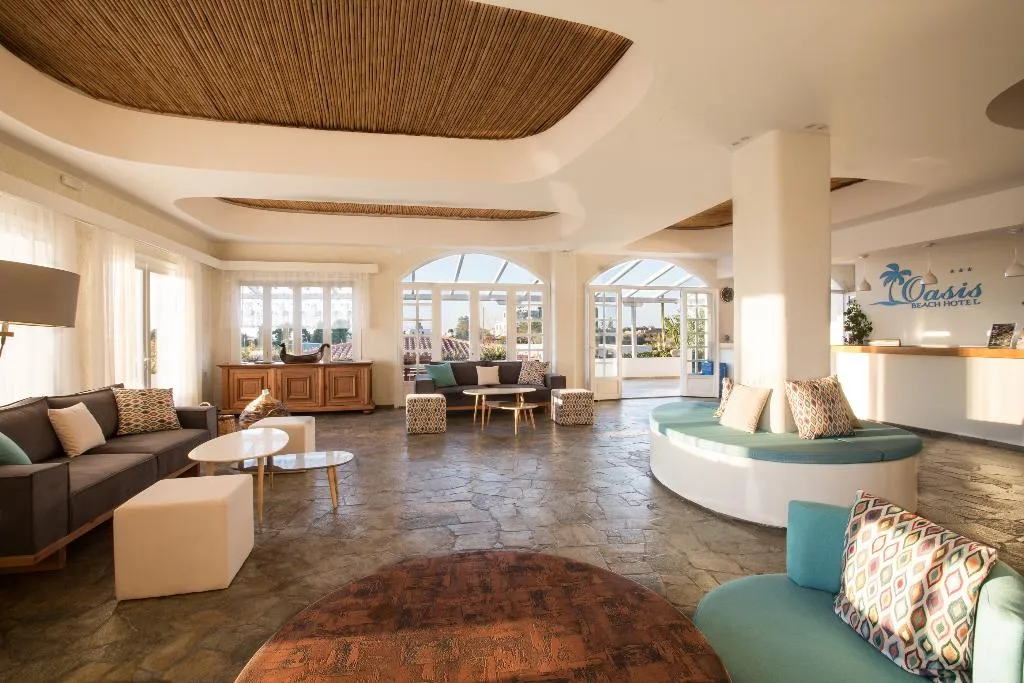 Lobby, Oasis Beach Hotel, Crete