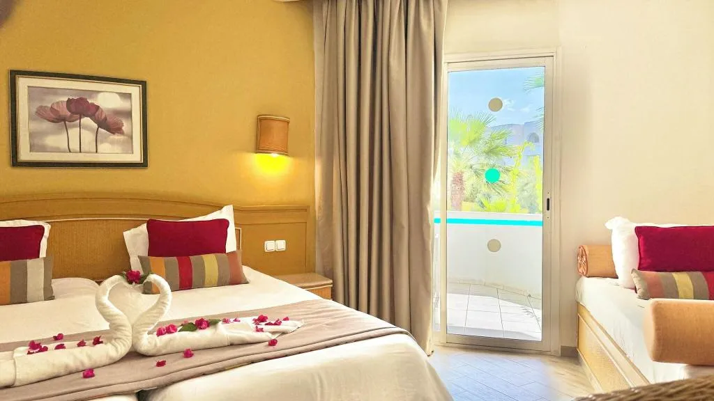 TRIPLE TWO BEDS Room, Hammamet Garden Resort & Spa, Tunisia