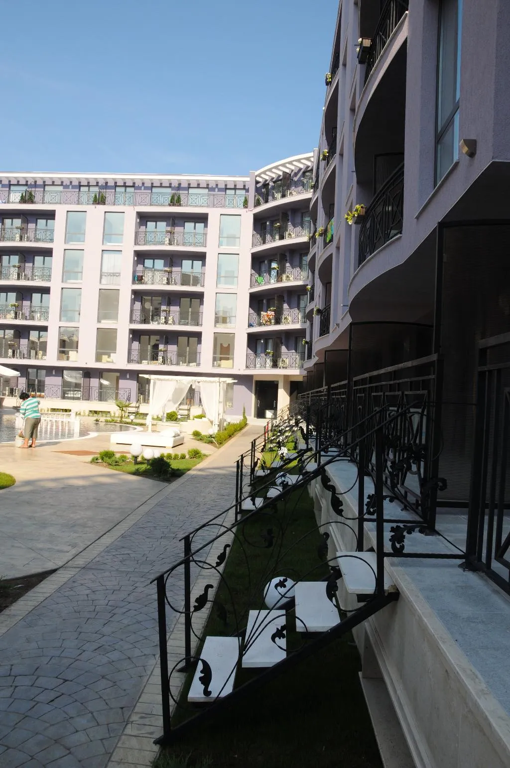 Terrace, Rainbow 3 Resort Club, Bourgas