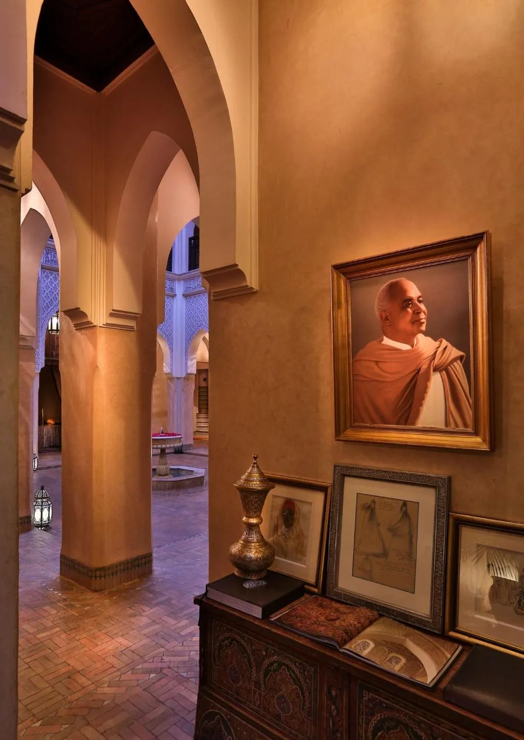 Lobby, Riad Kniza, Marrakech