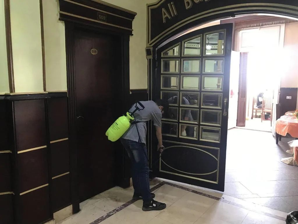 Lobby, City View Hotel, Cairo