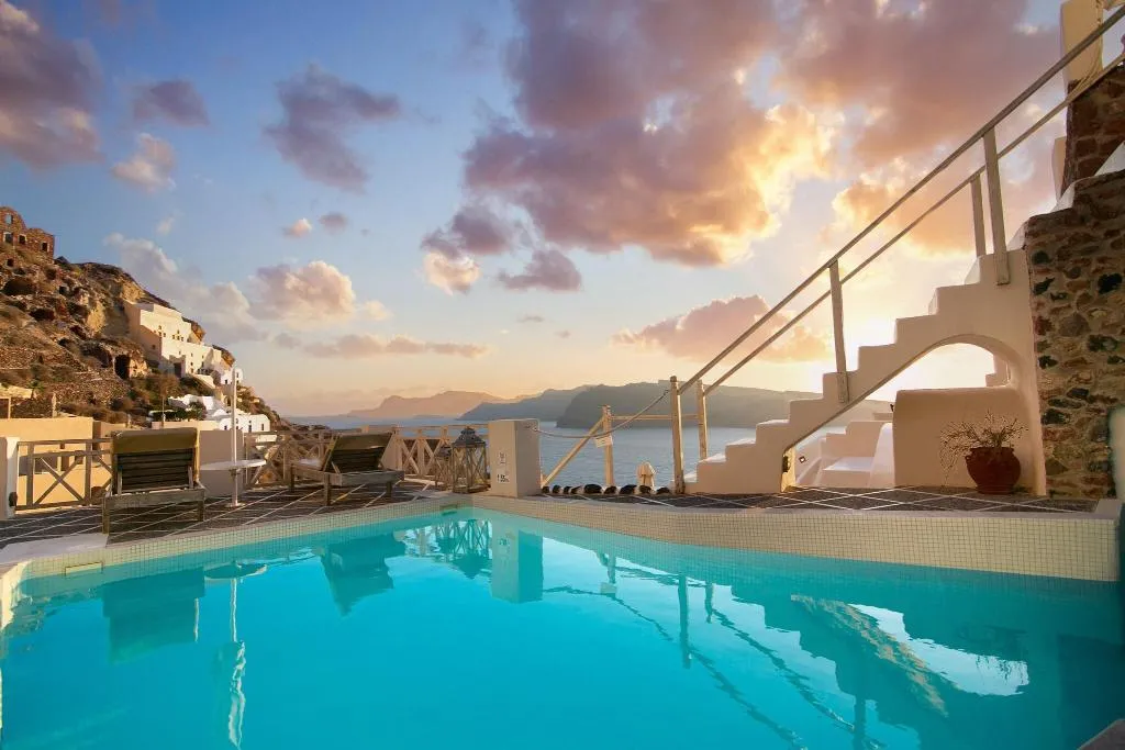Pool, Oia Mare Villas, Santorini