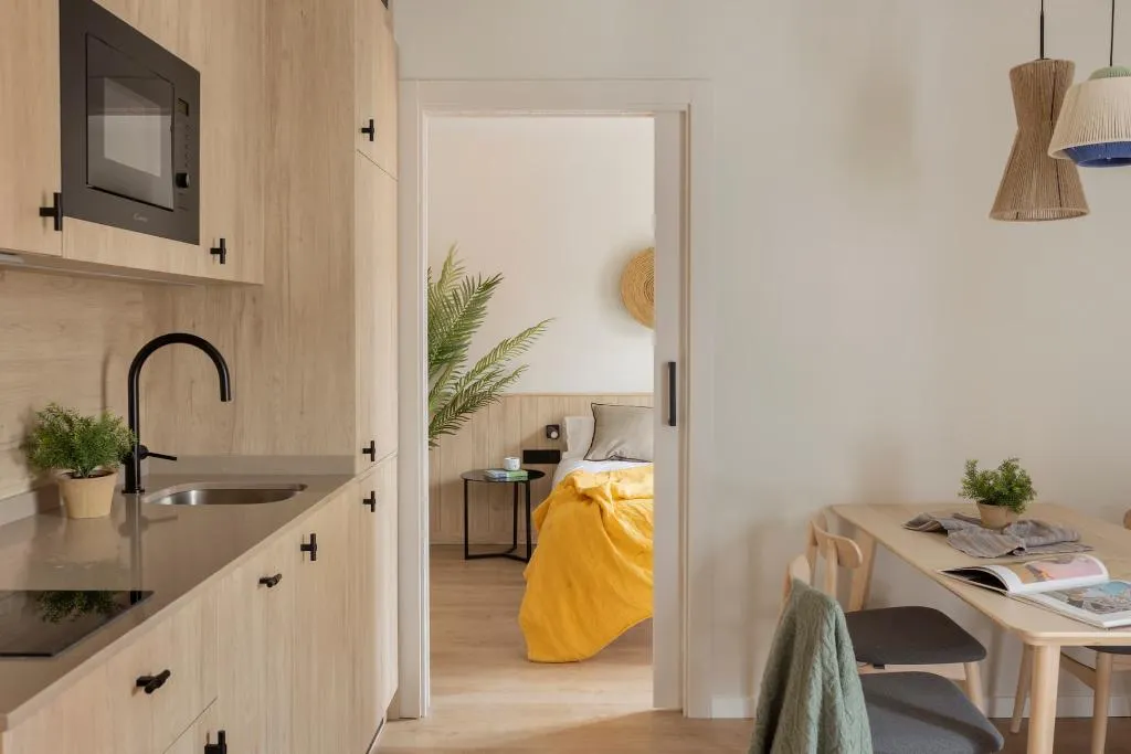 APARTMENT CAPACITY 4 ONE BEDROOM Room, Libere Barcelona Sant Antoni, Barcelona
