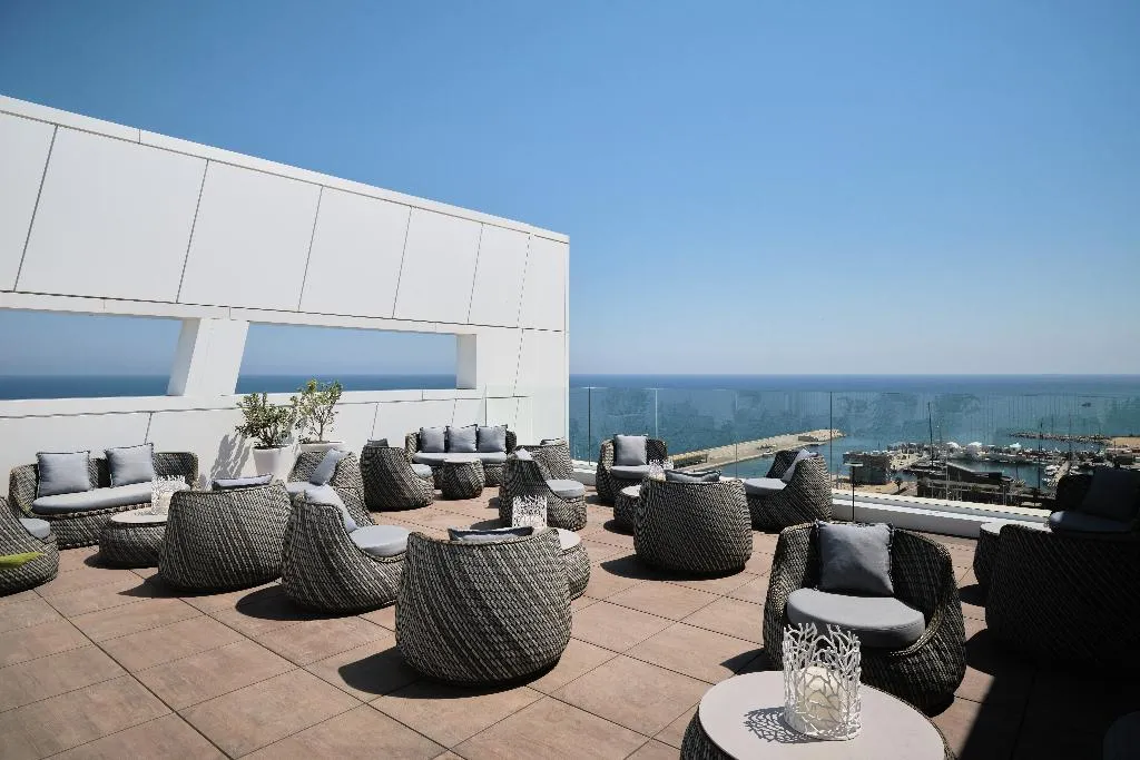 Terrace, Hotel Marina Badalona, Barcelona